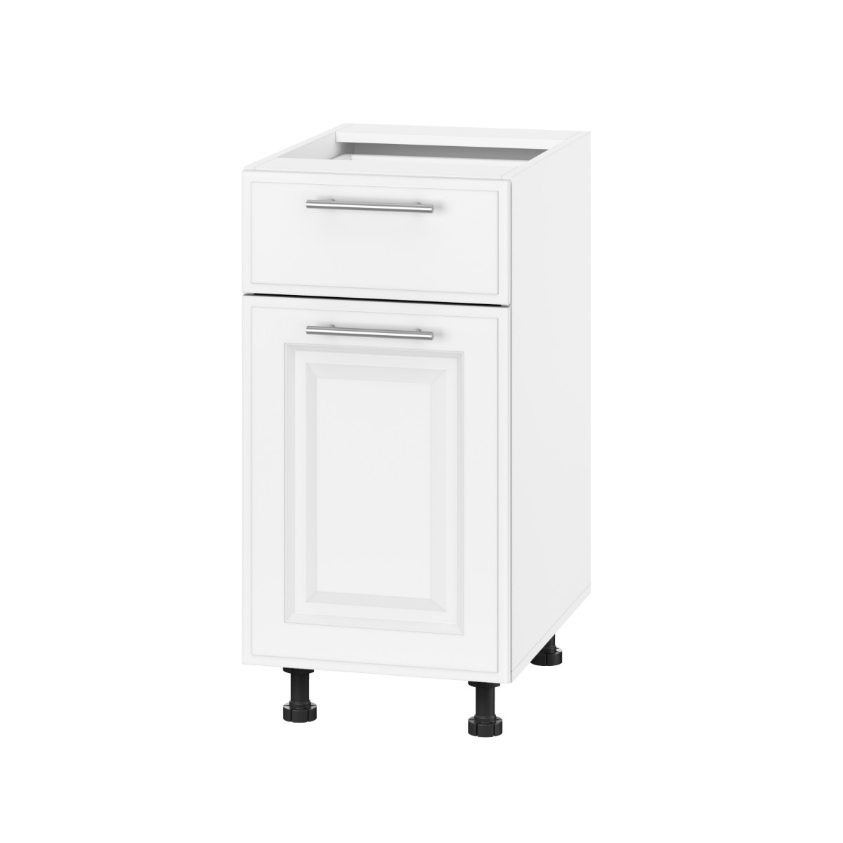 Корпус Стандарт білий, фасад Лондон білий матовий 111.SM-40x72x52