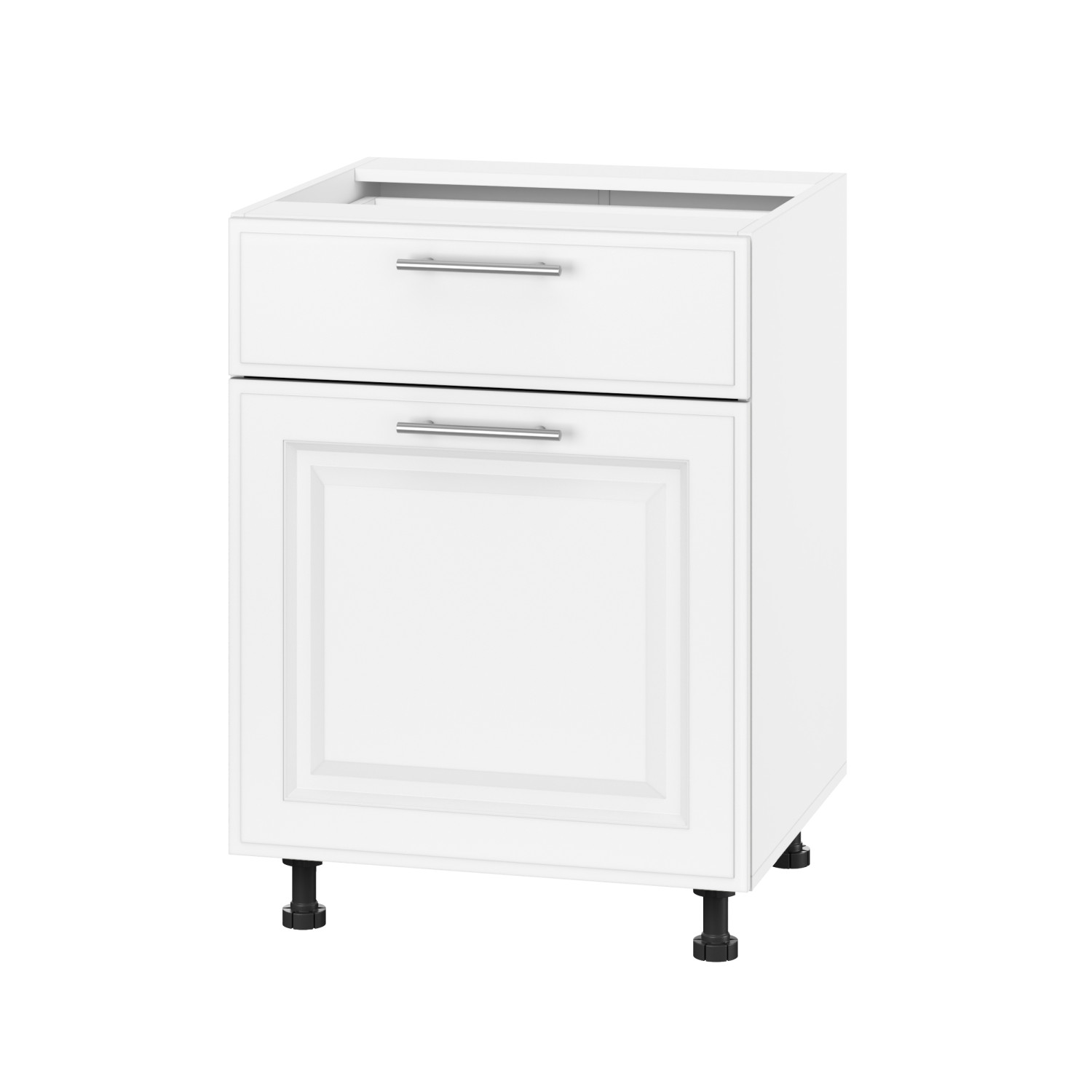 Корпус Стандарт білий, фасад Лондон білий матовий 111.SM-60x72x52