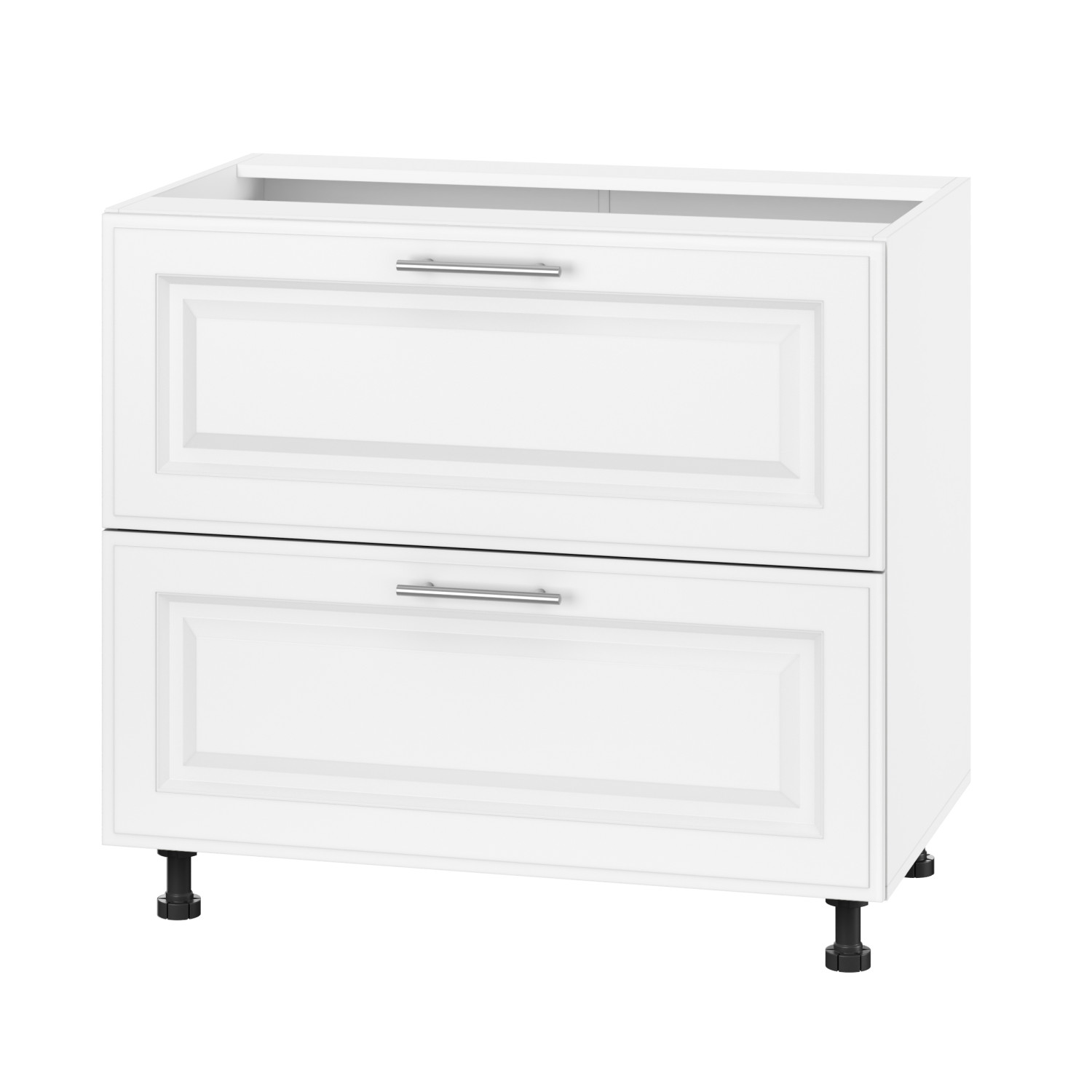 Корпус Стандарт білий, фасад Лондон білий матовий 123.SM-90x72x52