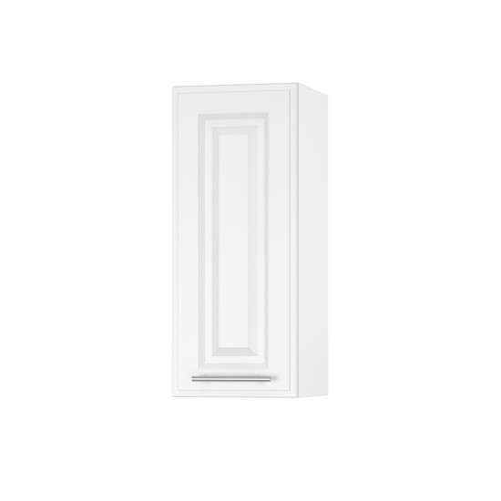 Корпус Стандарт білий, фасад Лондон білий матовий 301 30х72х30