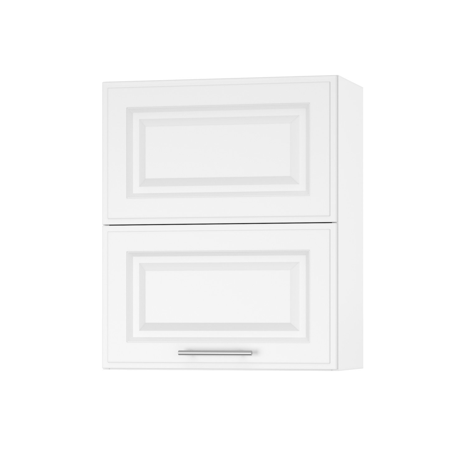 Корпус Стандарт білий, фасад Лондон білий матовий 402.HF 60х72х30