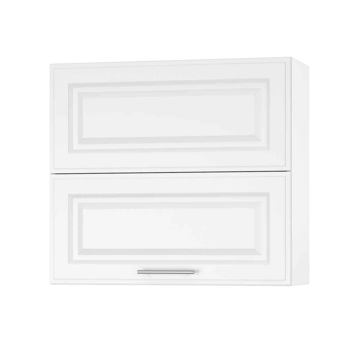 Корпус Стандарт білий, фасад Лондон білий матовий 402.HF 80х72х30