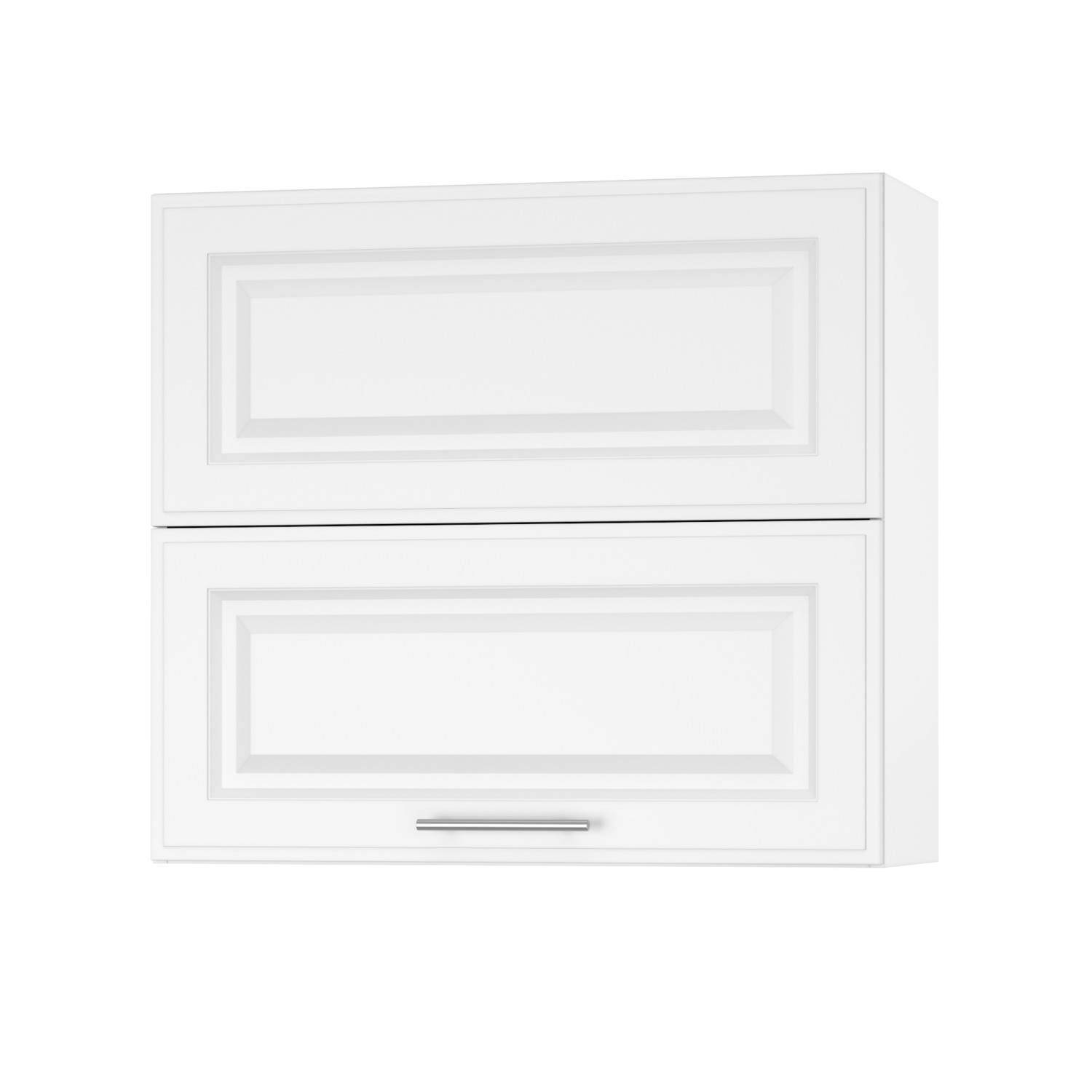 Корпус Стандарт білий, фасад Лондон білий матовий 402.HF 80х72х30