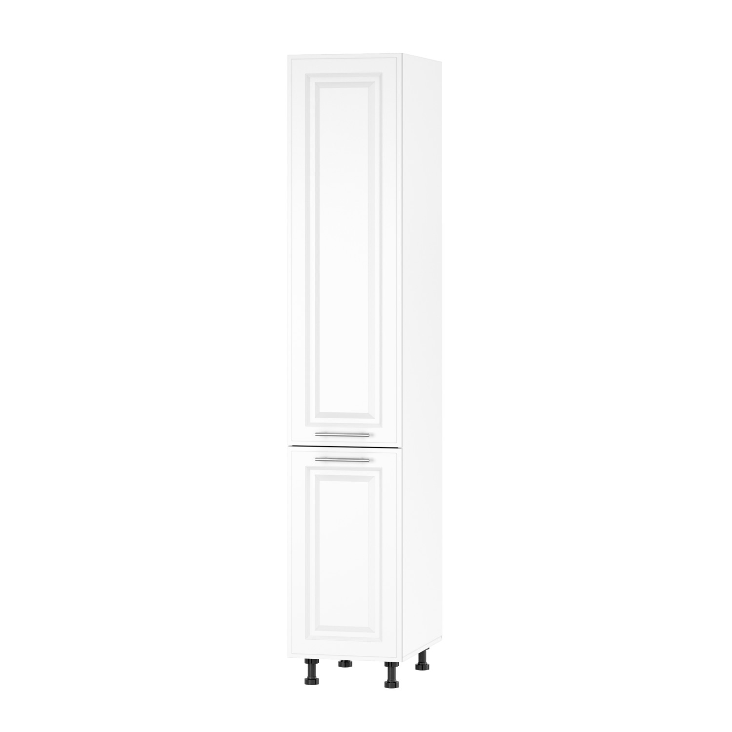 Корпус Стандарт білий, фасад Лондон білий матовий 702 40х214х56 Корпус Стандарт білий, фасад Лондон білий матовий 702 40х214х56