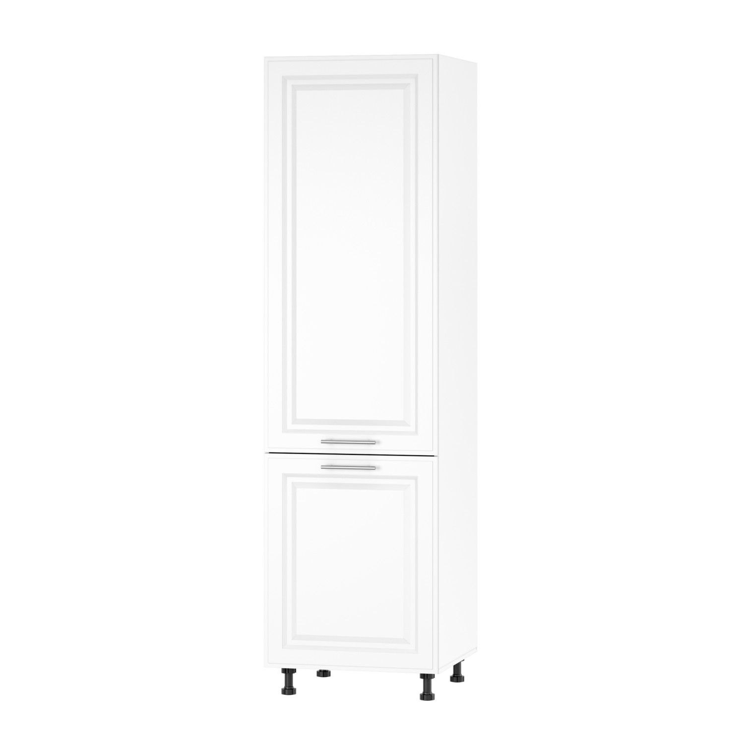 Корпус Стандарт білий, фасад Лондон білий матовий 702 60х214х56