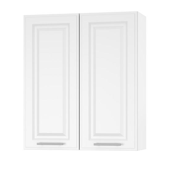 Корпус Стандарт білий, фасад Лондон білий матовий L302 80х93х30