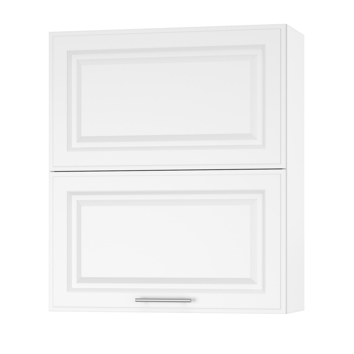 Корпус Стандарт білий, фасад Лондон білий матовий L402.HF 80х93х30