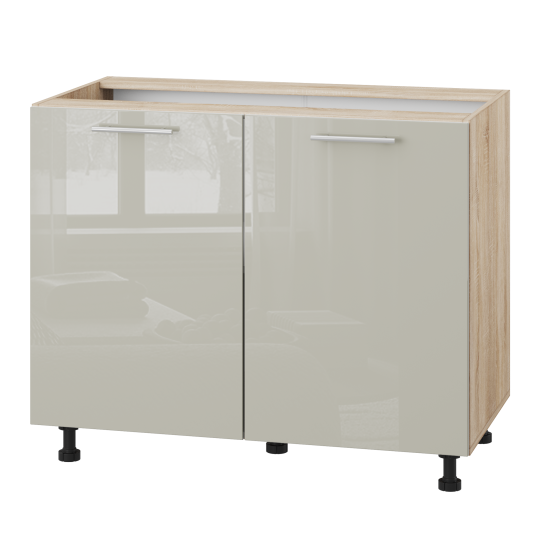 Корпус Стандарт дуб сонома, фасад Стандарт аврора глянець 102 100х72х52