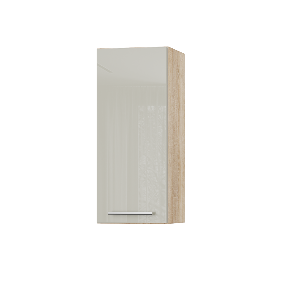 Корпус Стандарт дуб сонома, фасад Стандарт аврора глянець 301 30х72х30