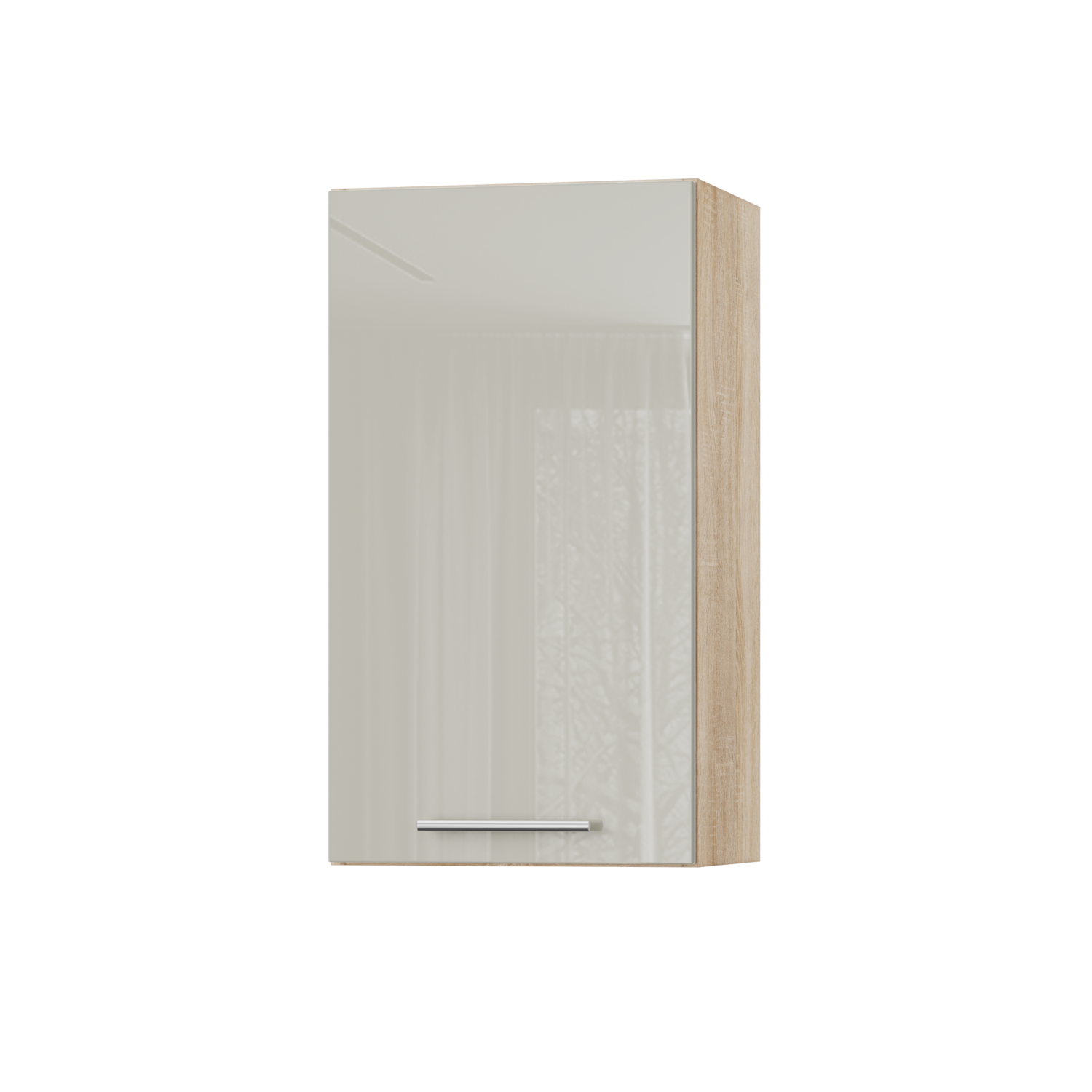 Корпус Стандарт дуб сонома, фасад Стандарт аврора глянець 301 40х72х30