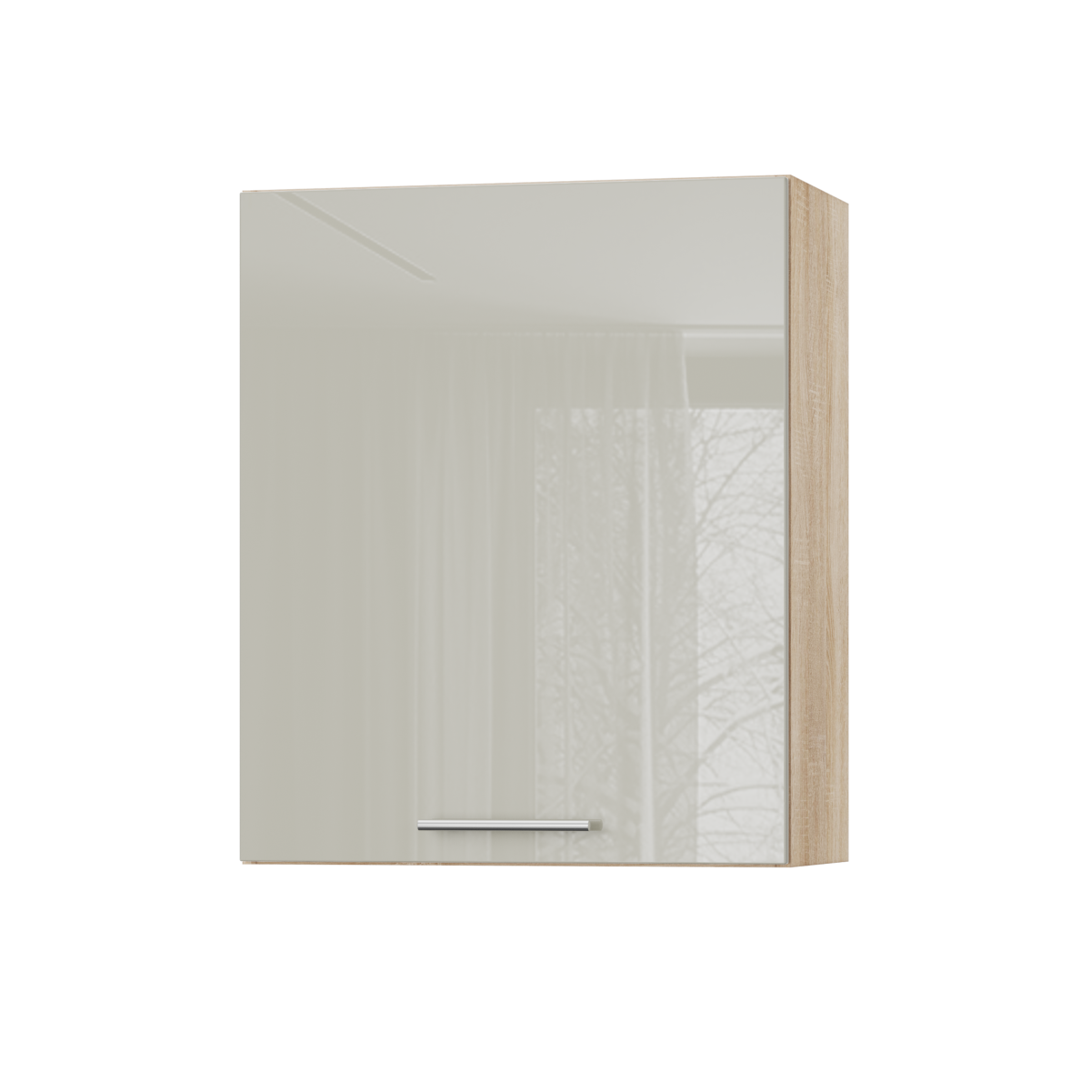 Корпус Стандарт дуб сонома, фасад Стандарт аврора глянець 301 60х72х30