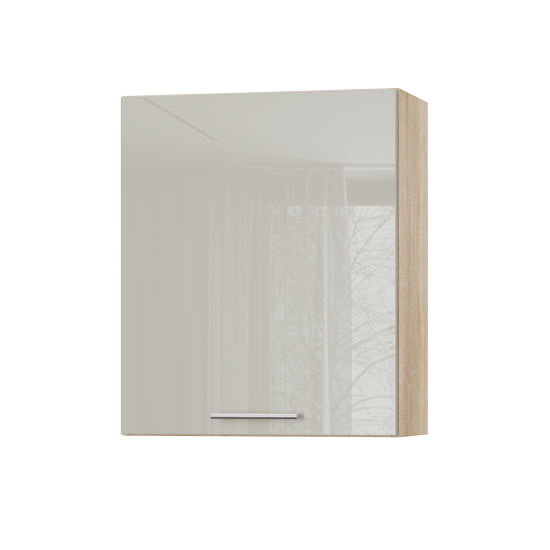 Корпус Стандарт дуб сонома, фасад Стандарт аврора глянець 301 60х72х30