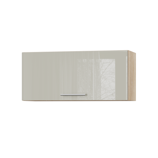 Корпус Стандарт дуб сонома, фасад Стандарт аврора глянець 401.HK-XS 80х36х30