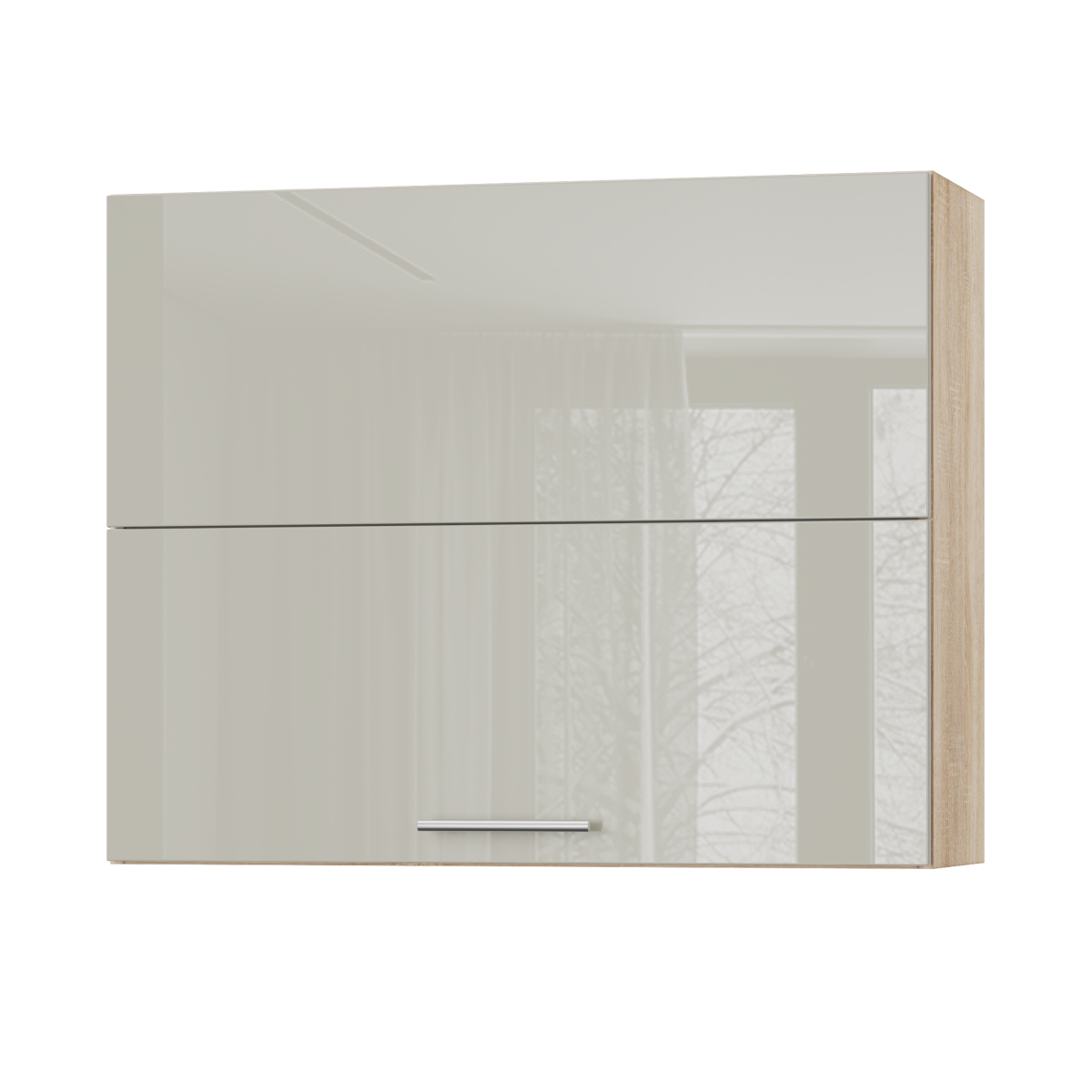 Корпус Стандарт дуб сонома, фасад Стандарт аврора глянець 402.HF 90х72х30