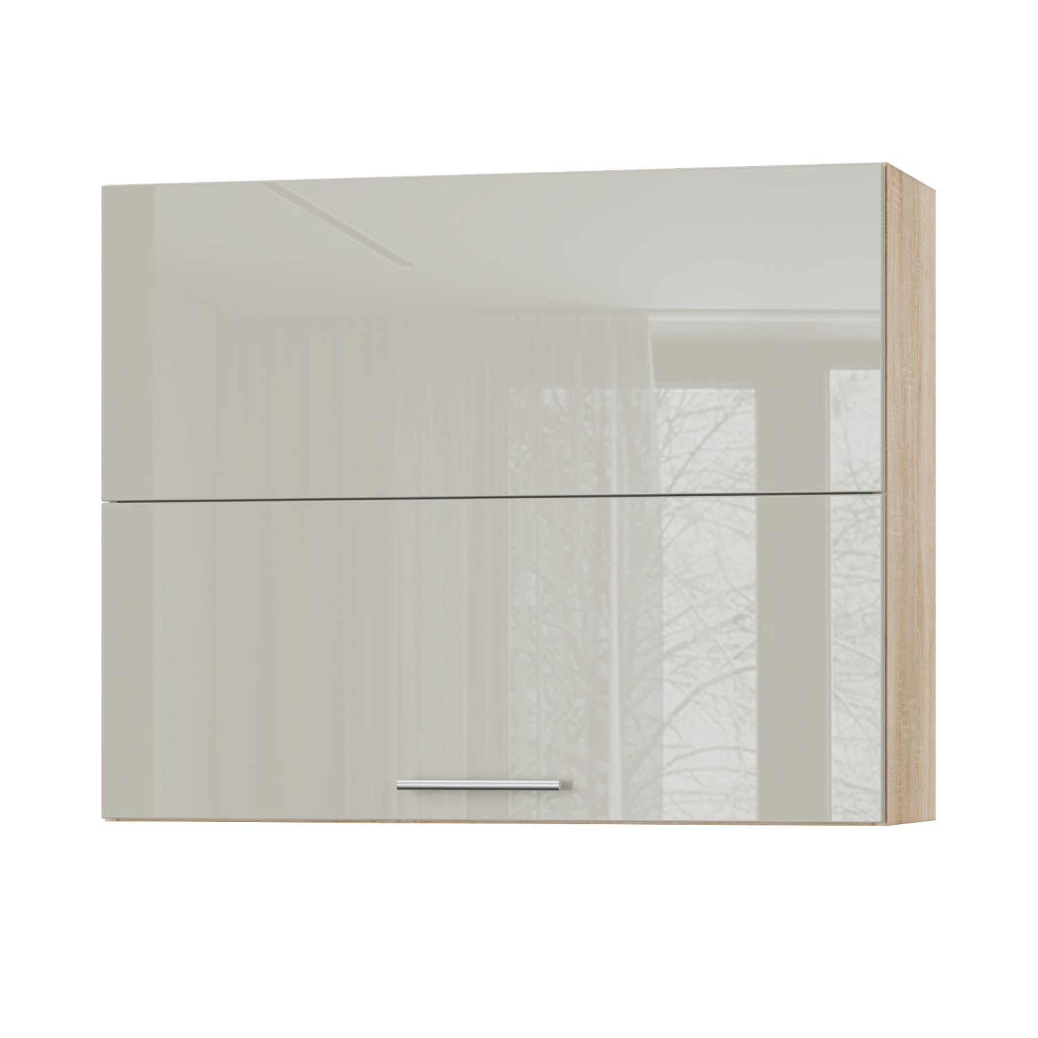 Корпус Стандарт дуб сонома, фасад Стандарт аврора глянець 402.HF 90х72х30