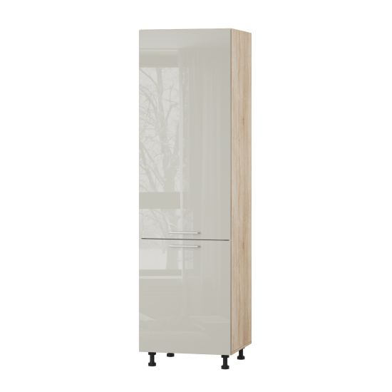 Корпус Стандарт дуб сонома, фасад Стандарт аврора глянець 702 60х214х56