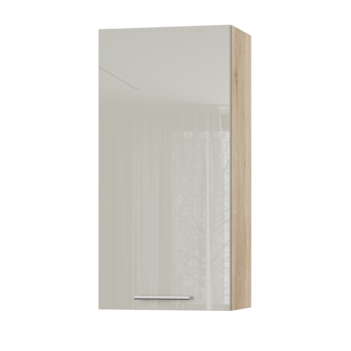Корпус Стандарт дуб сонома, фасад Стандарт аврора глянець L301 45х93х30