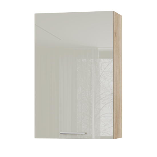 Корпус Стандарт дуб сонома, фасад Стандарт аврора глянець L301 60х93х30