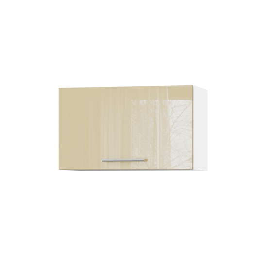 Корпус Стандарт білий, фасад Стандарт бежевий глянець 401.HK-XS 60х36х30