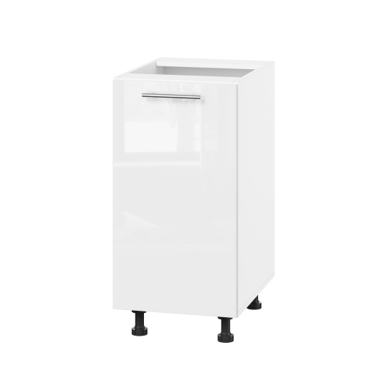 Корпус Стандарт білий, фасад Стандарт білий глянець 101 40х72х52