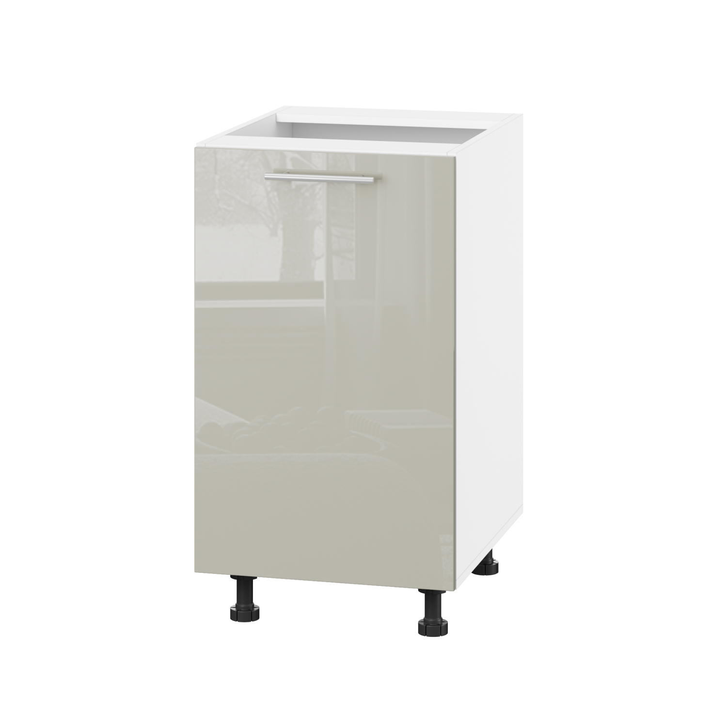 Корпус Стандарт білий, фасад Стандарт аврора глянець 101 45х72х52