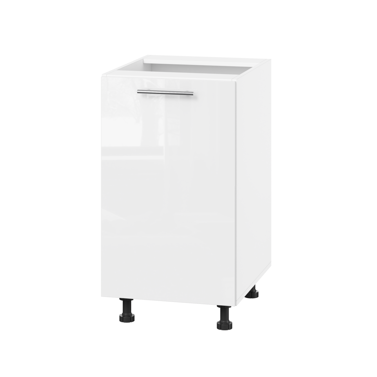 Корпус Стандарт білий, фасад Стандарт білий глянець 101 45х72х52