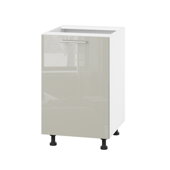 Корпус Стандарт білий, фасад Стандарт аврора глянець 101 50х72х52