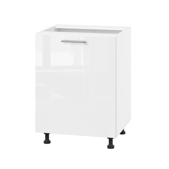 Корпус Стандарт білий, фасад Стандарт білий глянець 101 60х72х52