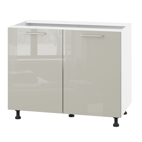 Корпус Стандарт білий, фасад Стандарт Аврора глянець 102 100х72х52