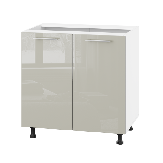 Корпус Стандарт білий, фасад Стандарт Аврора глянець 102 80х72х52