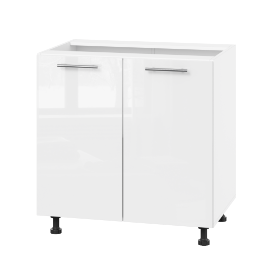 Корпус Стандарт білий, фасад Стандарт білий глянець 102 80х72х52