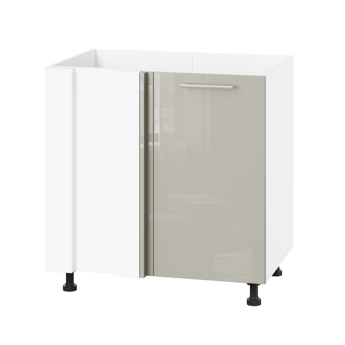 Корпус Стандарт білий, фасад Стандарт Аврора глянець 103 80-100х72х52 