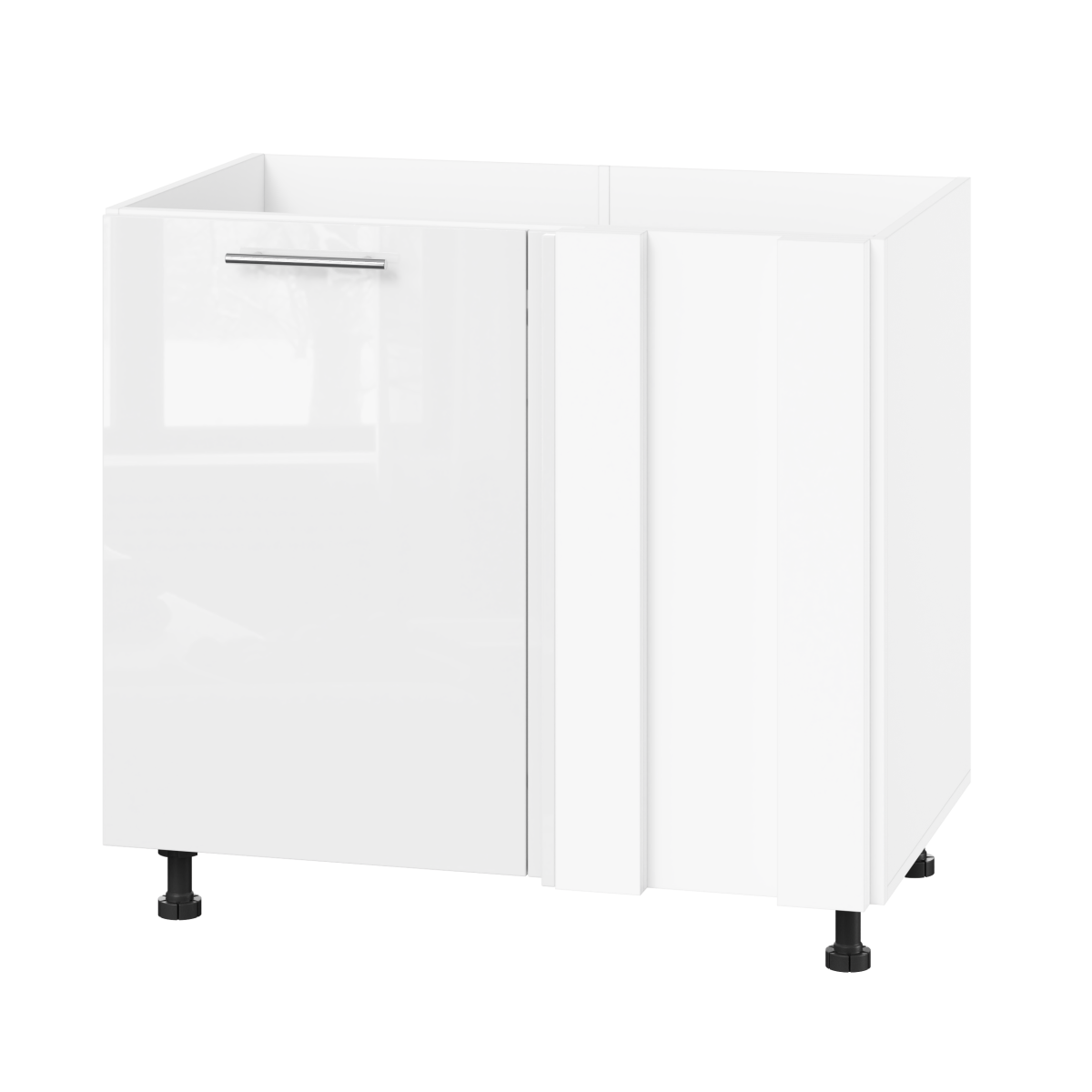 Корпус Стандарт білий, фасад Стандарт білий глянець 103 90-110х72х52