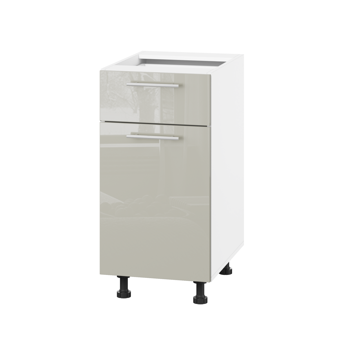 Корпус Стандарт білий, фасад Стандарт Аврора глянець 111.SM-40x72x52