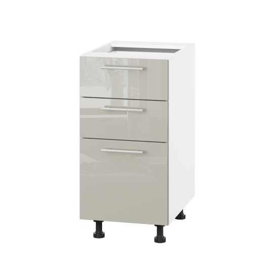 Корпус Стандарт білий, фасад Стандарт Аврора глянець 130.SM 40х72х52