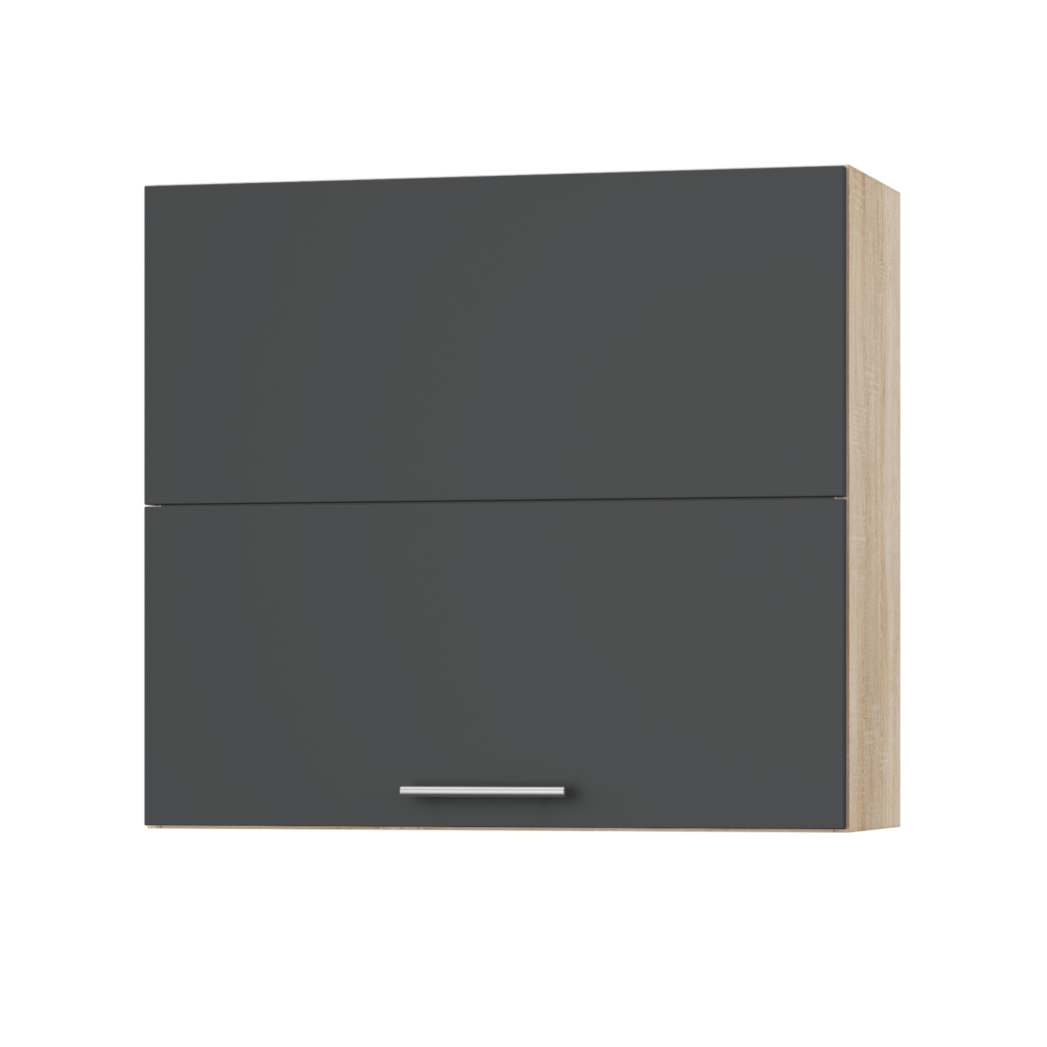 Корпус Стандарт дуб сонома, фасад Стандарт елегантний сірий софт 402.HF 80х72х30