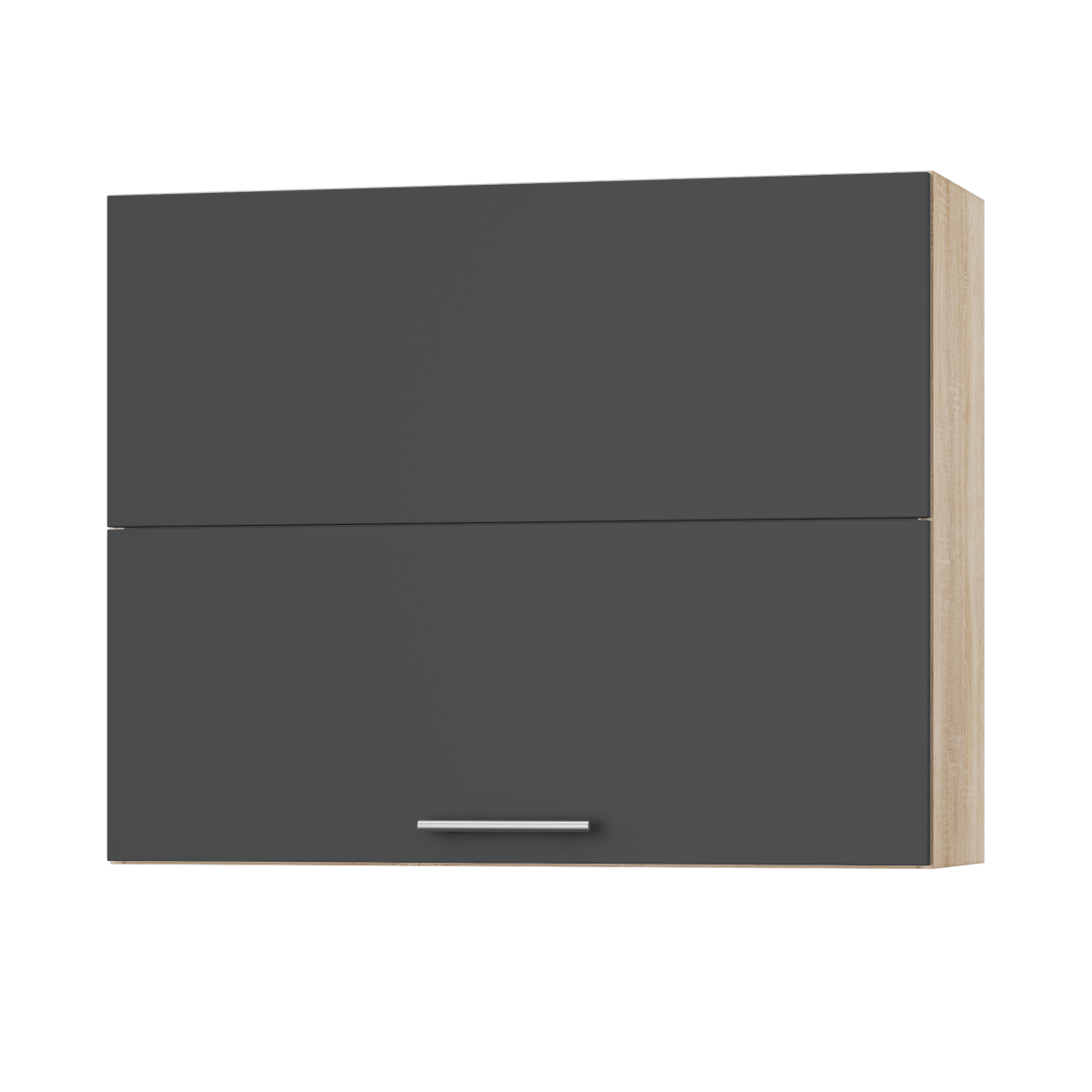 Корпус Стандарт дуб сонома, фасад Стандарт елегантний сірий софт 402.HF 90х72х30