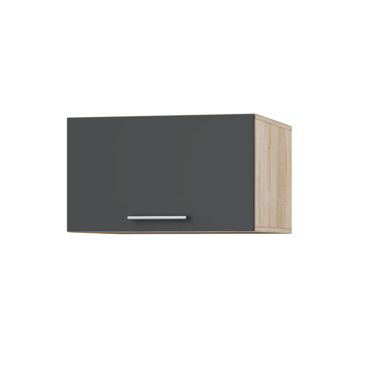 Корпус Стандарт дуб сонома, фасад Стандарт елегантний сірий софт 410.HK-XS 60х36х56