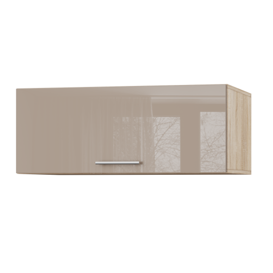 Корпус Стандарт дуб сонома, фасад Стандарт капучіно глянець 410.HK-XS 90х36х56