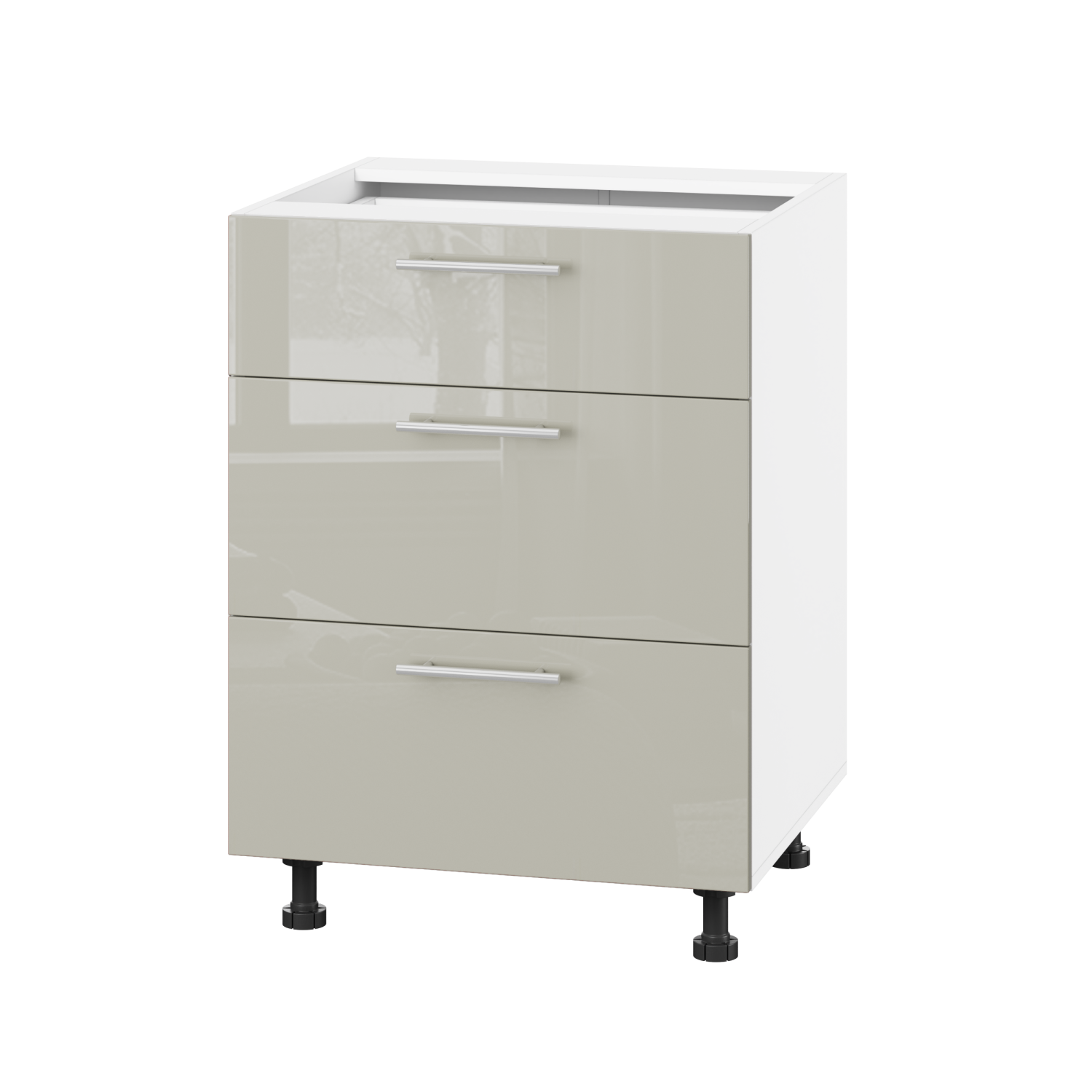 Корпус Стандарт білий, фасад Стандарт аврора глянець 131Q. 60х72х52