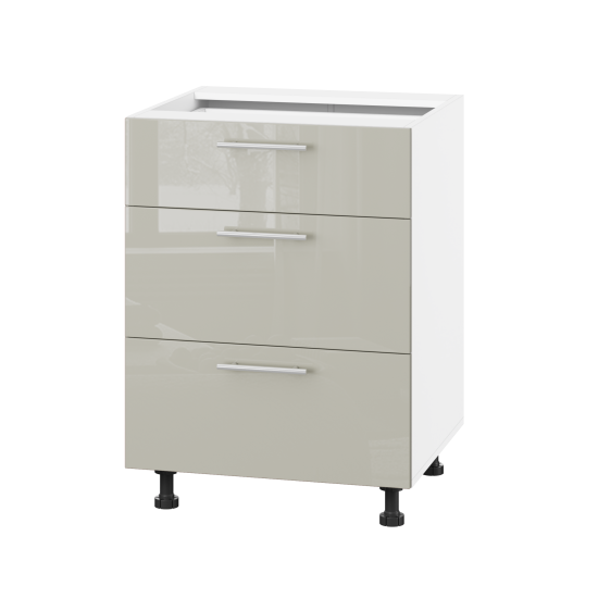 Корпус Стандарт білий, фасад Стандарт аврора глянець 131Q. 60х72х52