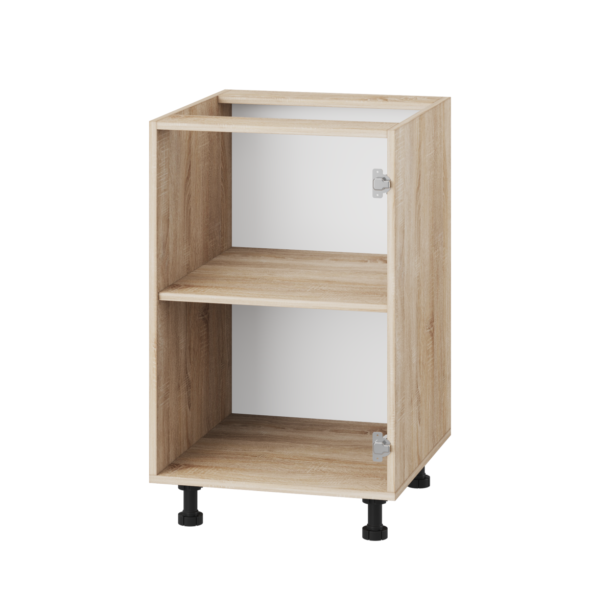 Корпус Стандарт дуб сонома, фасад Бостон білий глянець 101 50х72х52 Корпус Стандарт дуб сонома, фасад Бостон білий глянець 101 50х72х52