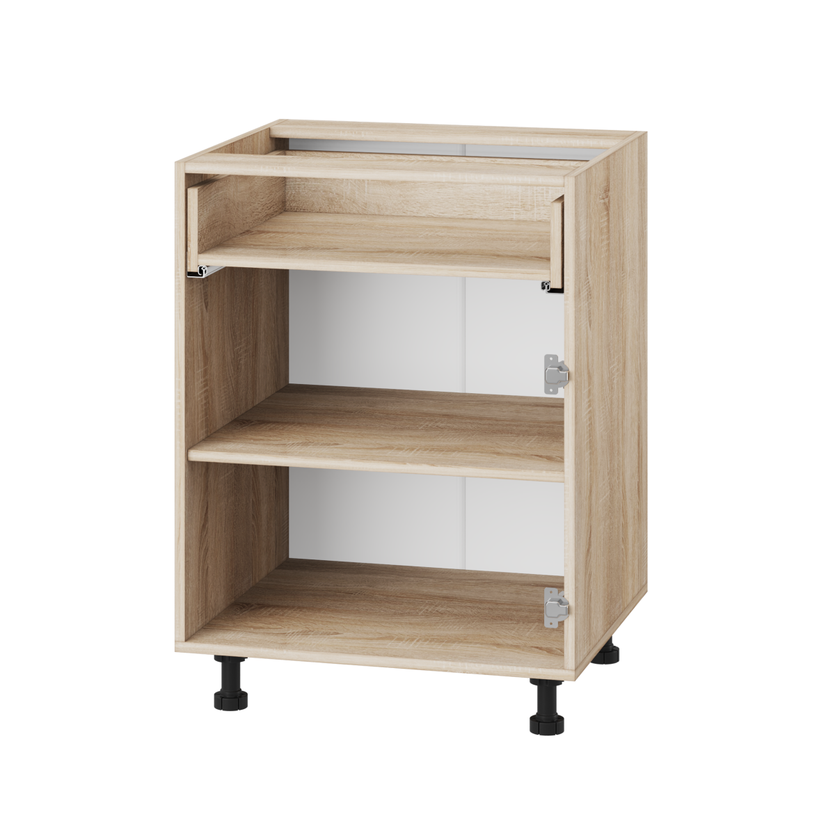 Корпус Стандарт дуб сонома, фасад Стандарт горіх темний 111.SM-60x72x52