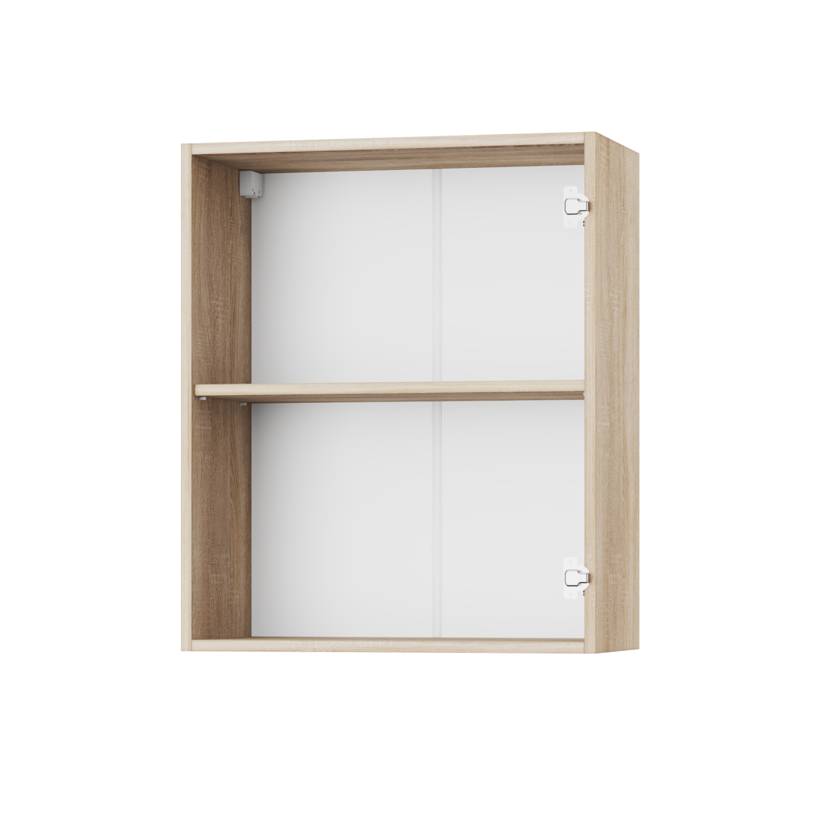 Корпус Стандарт дуб сонома, фасад Стандарт червоний глянець 301 60х72х30 Корпус Стандарт дуб сонома, фасад Стандарт червоний глянець 301 60х72х30