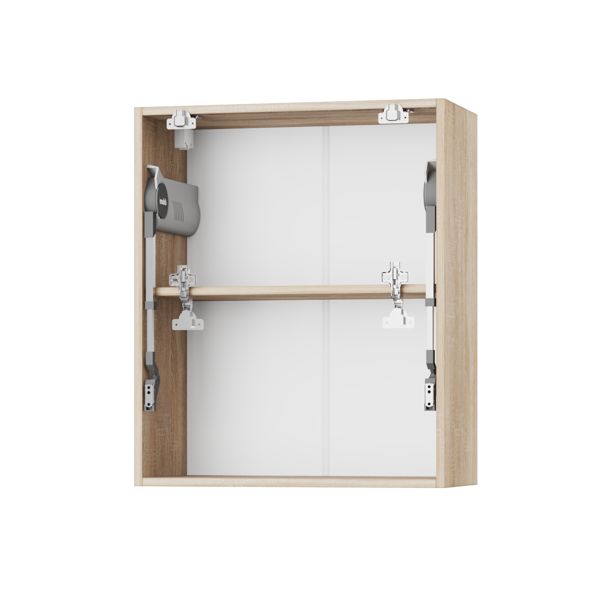 Корпус Стандарт дуб сонома, фасад Стандарт сірий граніт глянець 402.HF 60х72х30