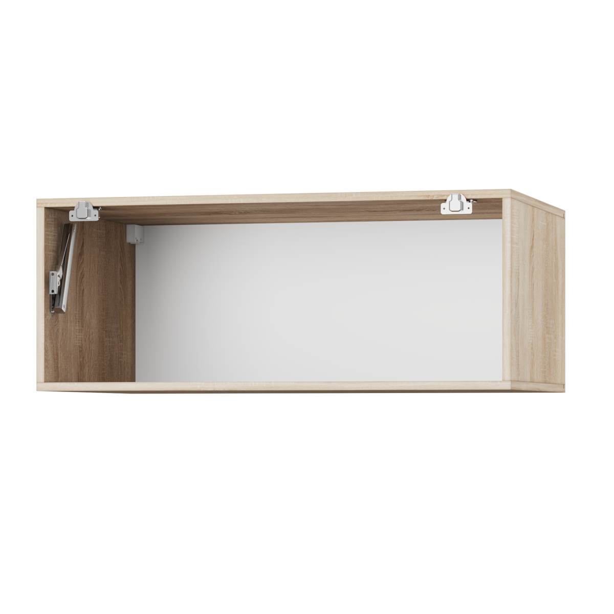 Корпус Стандарт дуб сонома, фасад Стандарт чорний глянець 410.HK-XS 90х36х56