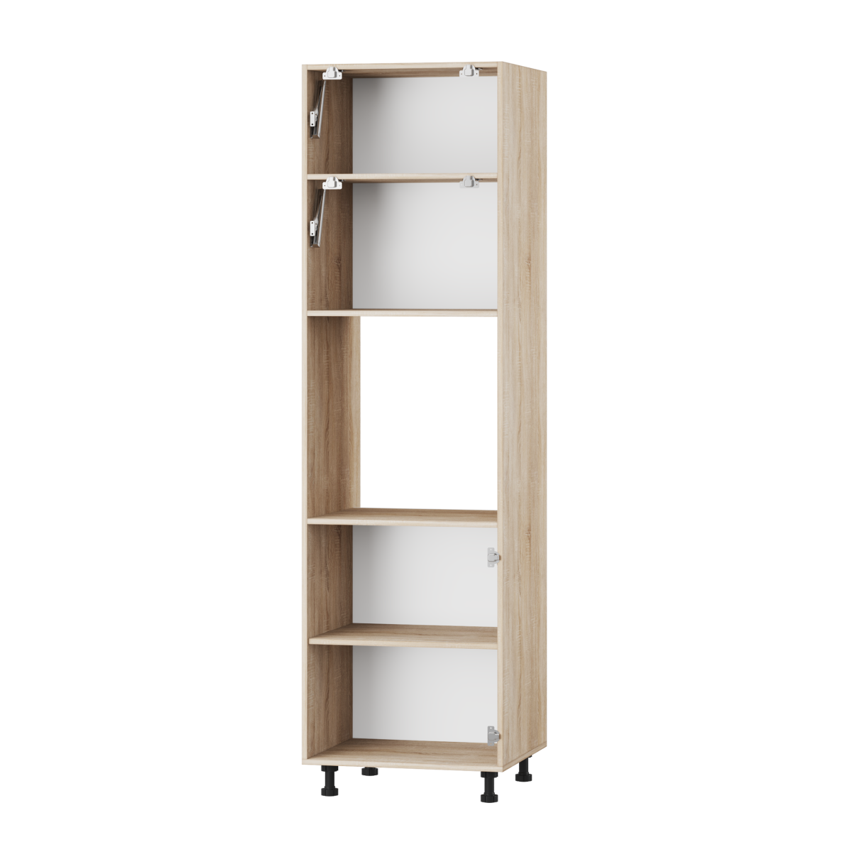 Корпус Стандарт дуб сонома, фасад Стандарт аврора глянець 705.HK-xs 60х214х56