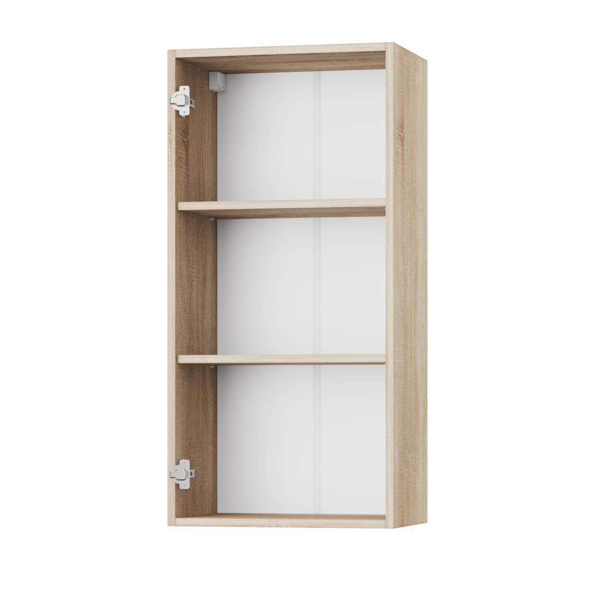 Корпус Стандарт дуб сонома, фасад Стандарт капучіно глянець L301 45х93х30