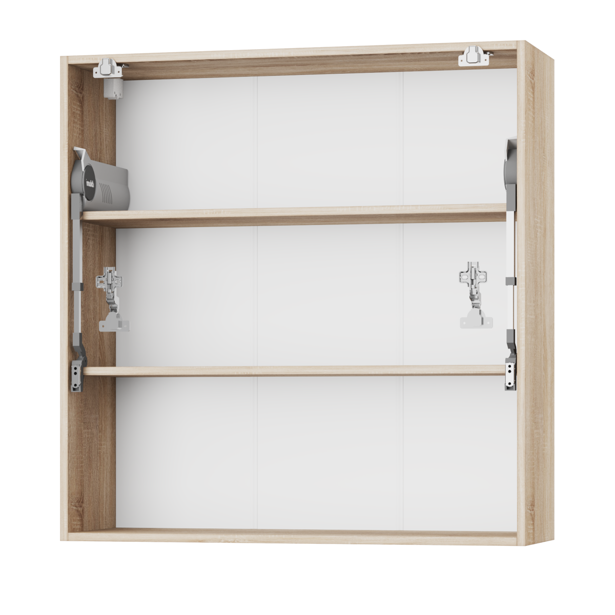 Корпус Стандарт дуб сонома, фасад Стандарт елегантний сірий софт L402.HF 90х93х30