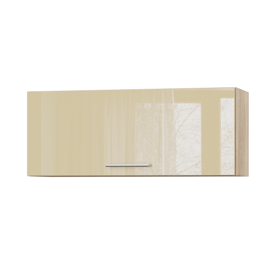 Корпус Стандарт дуб сонома, фасад Стандарт бежевий глянець 401.HK-XS 90х36х30